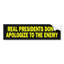 b_realpresidents bumper stickers