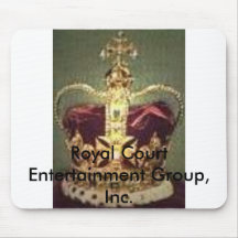 b_Royal Court Entertainment Group Logo, Royal C... Mouse Mat