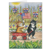 B & T #19 July 4th Note Card