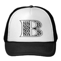 B TRUCKER HAT