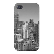 B&W City iPhone Case Cases For iPhone 4