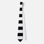 B&W Fat Stripes - Deathrock Neck Ties