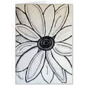 B&W Flower cards