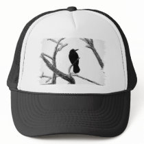 B&W Winter Raven Edgar Allan Poe