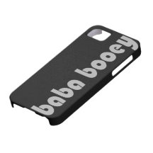 Baba Booey Black iPhone 5 Case