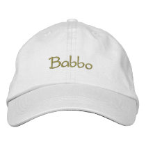 Babbo Embroidered Hats