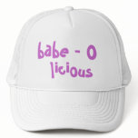 babe -o- licious baseball cap mesh hats