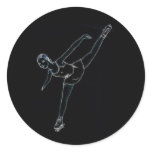 Babes on Blades Sticker