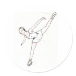 Babes on Blades Sticker 2