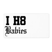 babies custom shipping label