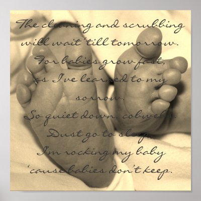 Babies Don't Keep Posters by nicoliecraig