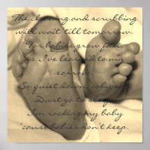 Babies Don't Keep Posters