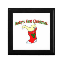 Babies First Christmas Keepsake Box