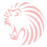 Baboon in Swish Drawing Style stickers