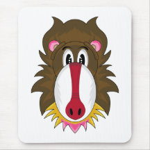 Babouin génial Mousepad Tapis De Souris