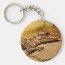 Baby Alligator Keychain