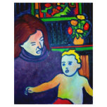 Baby and Mother by Piliero