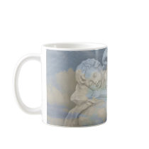 Baby Angel Wings Sleeping in God's Hand Mug