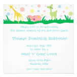Baby  Animals- Baby Shower invites