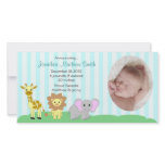 Baby Animals Birth Announcements Photo Card