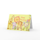 Baby Animals: Birthday Card for Children