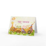 Baby Animals on Choo Choo Train: Baby Shower