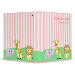Baby Animals Photo Album / School Binder