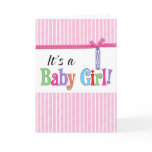 Baby Announcement Greeting Card