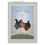 Baby backyard chicken Holiday Card