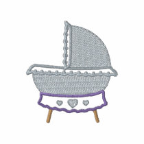 Baby Bassinet embroidered shirts