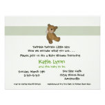 Baby Bear Invitation