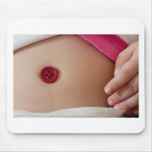 Baby belly button mouse pads