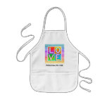 Baby Bib - LOVE Pop Art Apron