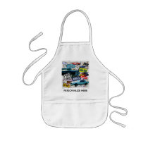 Baby Bib - Route 66 Classic Cars Apron