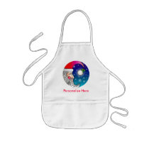 Baby Bib - Santa Moon Aprons
