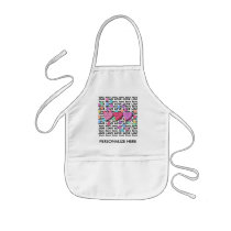 BABY BIBS - Candy Hearts of Love Apron