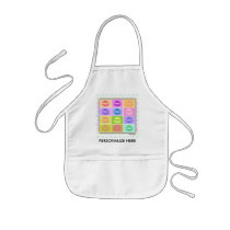 Baby Bibs - Pop Art Kiss Apron