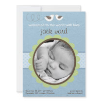 Baby Bird Birth Announcement