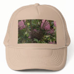 Baby Birds in Rhododendron Bush Mesh Hats