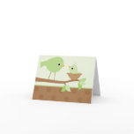 Baby Bird's Nest (green) Card
