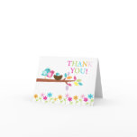 Baby Birds Nest Thank You Note Card