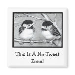 BABY BIRDS TALKING/TWEETING FRIDGE MAGNETS