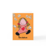 Baby Birthday Invitation card