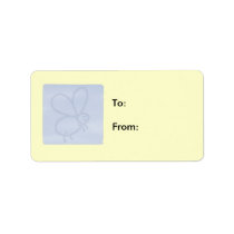 Baby Blue Block labels
