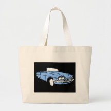 Baby Blue Consul Capri Tote Bag