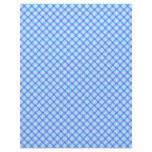 Baby Blue Daisy Plaid Scrapbook Craft Paper Pages Letterhead