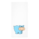 baby blue hippo rack card
