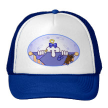 Baby Blue Kilroy Hat