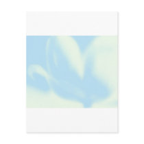 Baby Blue, Mod Tulip, Postcard Template