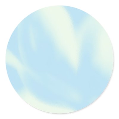Baby Blue, Mod Tulip, Sticker Template by JayneLogan